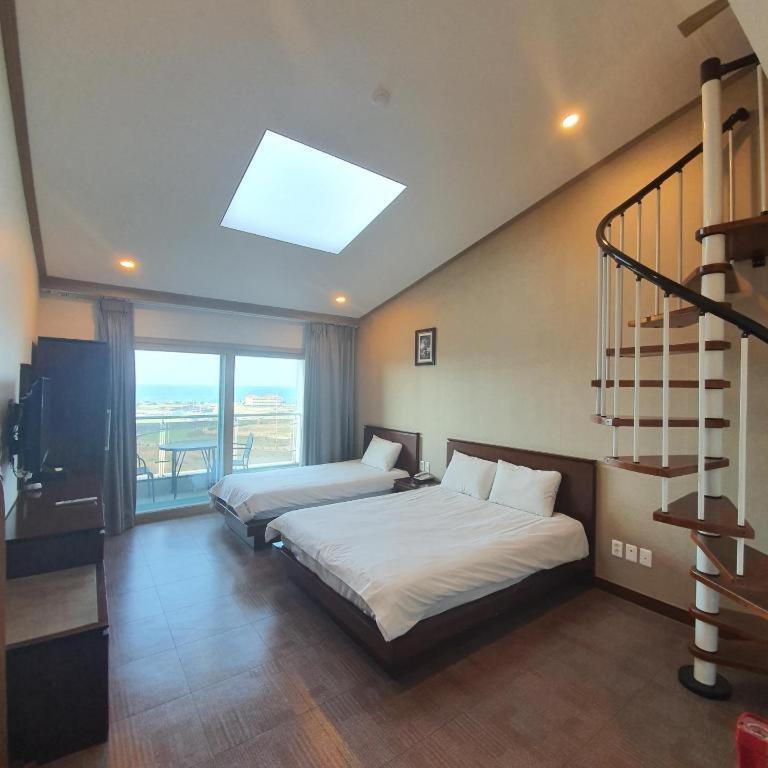 Sea View Hotel Jeju Extérieur photo